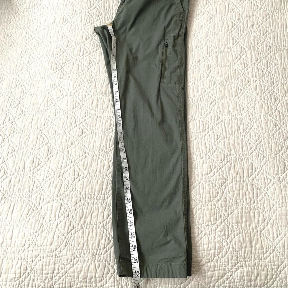 Vuori Ripstop Army Green Active Hiking Camping Pants Size S - Picture 7 of 12